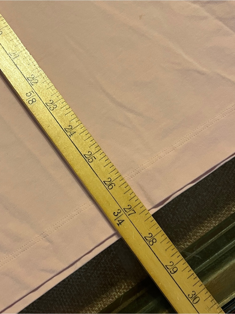 lululemon All Yours Tie Back Tee Size 8 Light Pink Pima Cotton - Picture 10 of 10